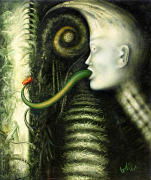 Czeslaw Gorski - Schmetterlingskuss - Ölgemälde